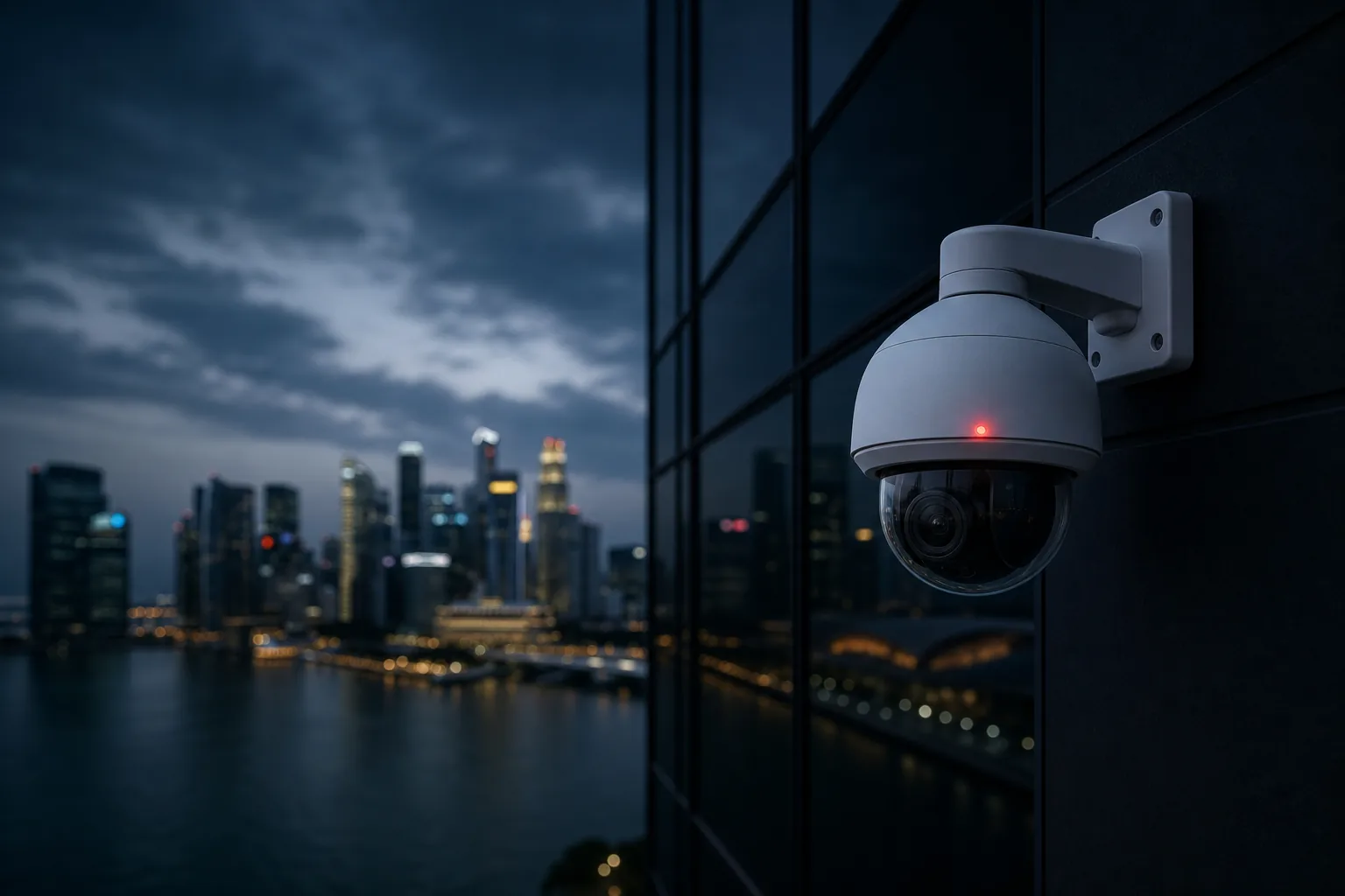 Professional CCTV installation in Singapore